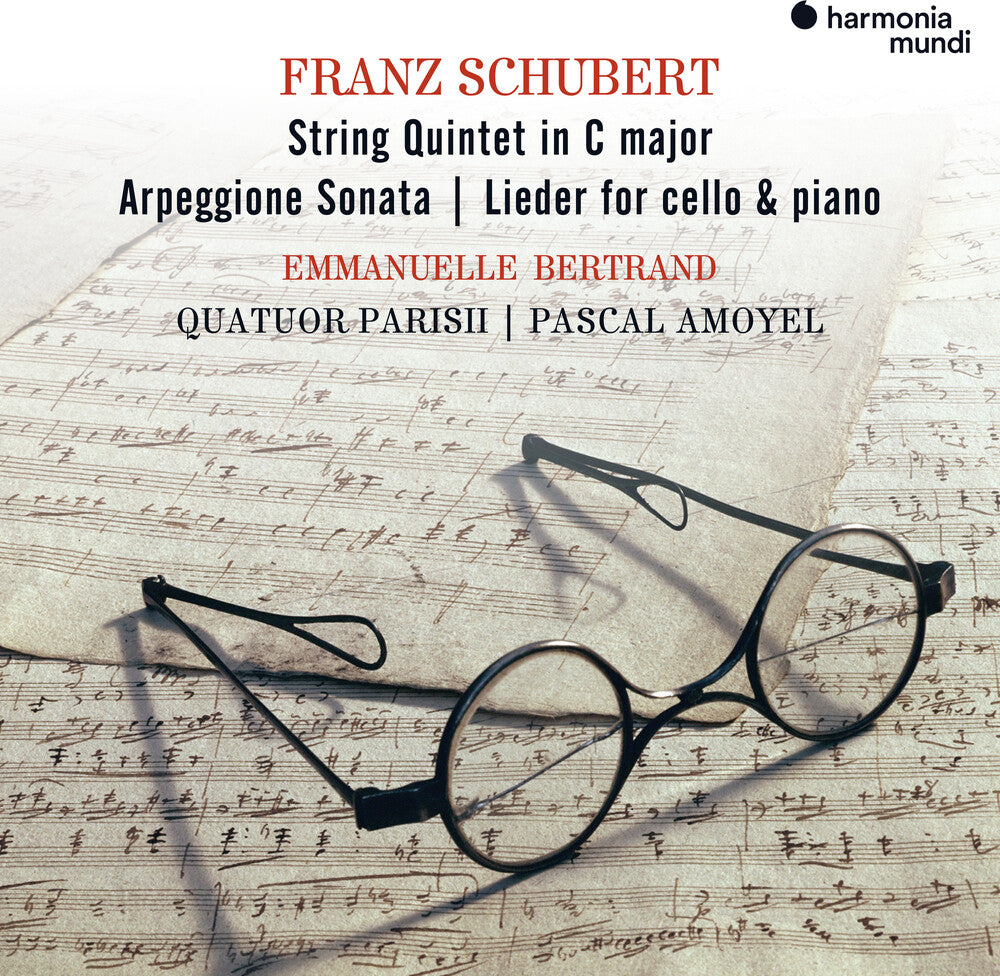 Pre-Order: Emmanuelle Bertrand  / Amoyel,Pascal - Schubert: String Quintet, Arpeggione Sonata [CD]