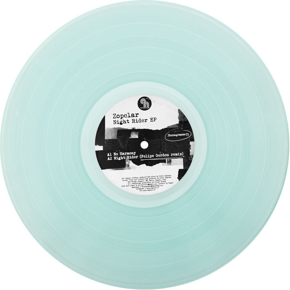 Night Rider (With Felipe Gordon Remix) (Blue) (Ep) [12" Vinyl]