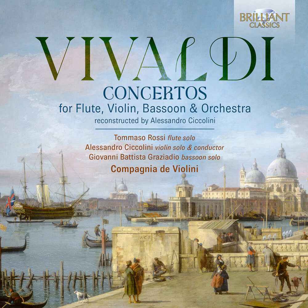 Vivaldi: Cons For Flute Violin Bassoon & Orchestra [CD]