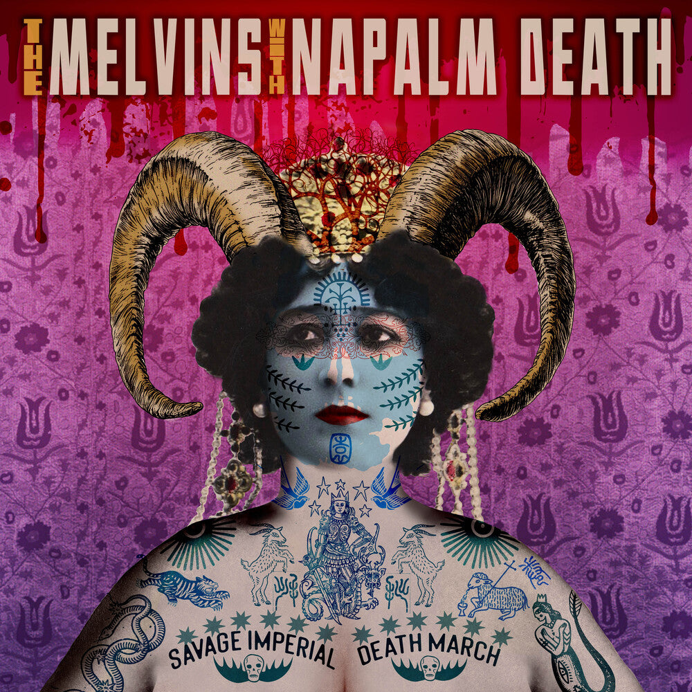 Pre-Order: Melvins / Napalm Death - Savage Imperial Death March [CD]