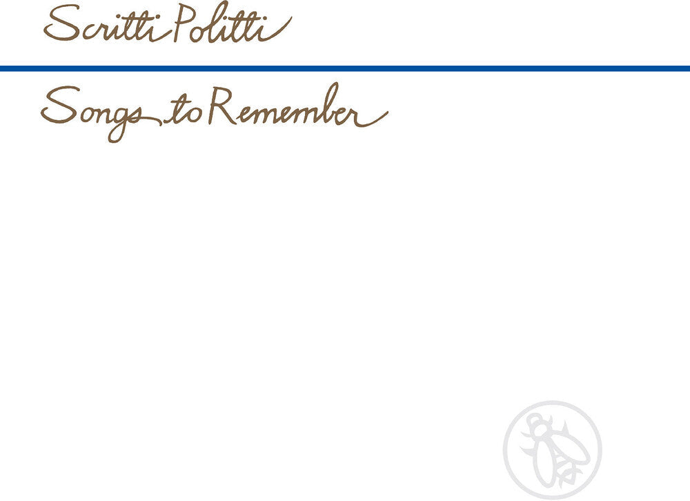 Pre-Order: Scritti Politti - Songs To Remember [CD]