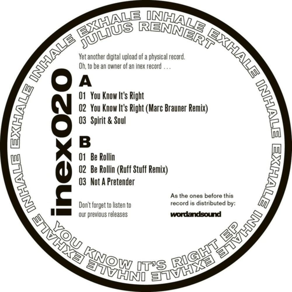 You Know It's Right (Ep) [12" Vinyl]