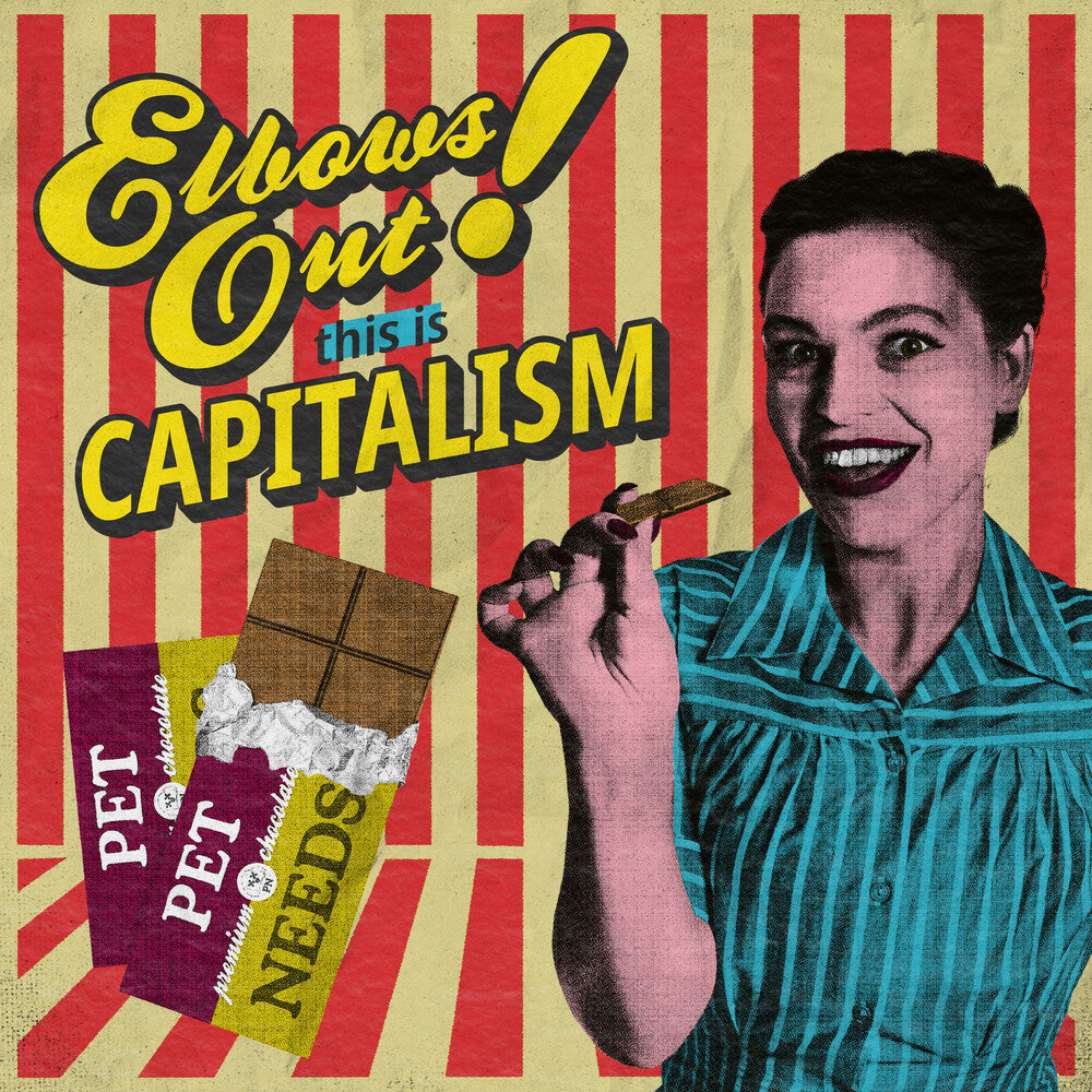 Pre-Order: PET NEEDS - Elbows Out This Is Capitalism [Colored Vinyl] (Red)