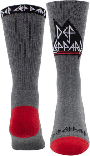 Perri's Def Leppard Triangle Logo Crew Socks - Perri's Def Leppard Triangle Logo Crew Socks - Apparel