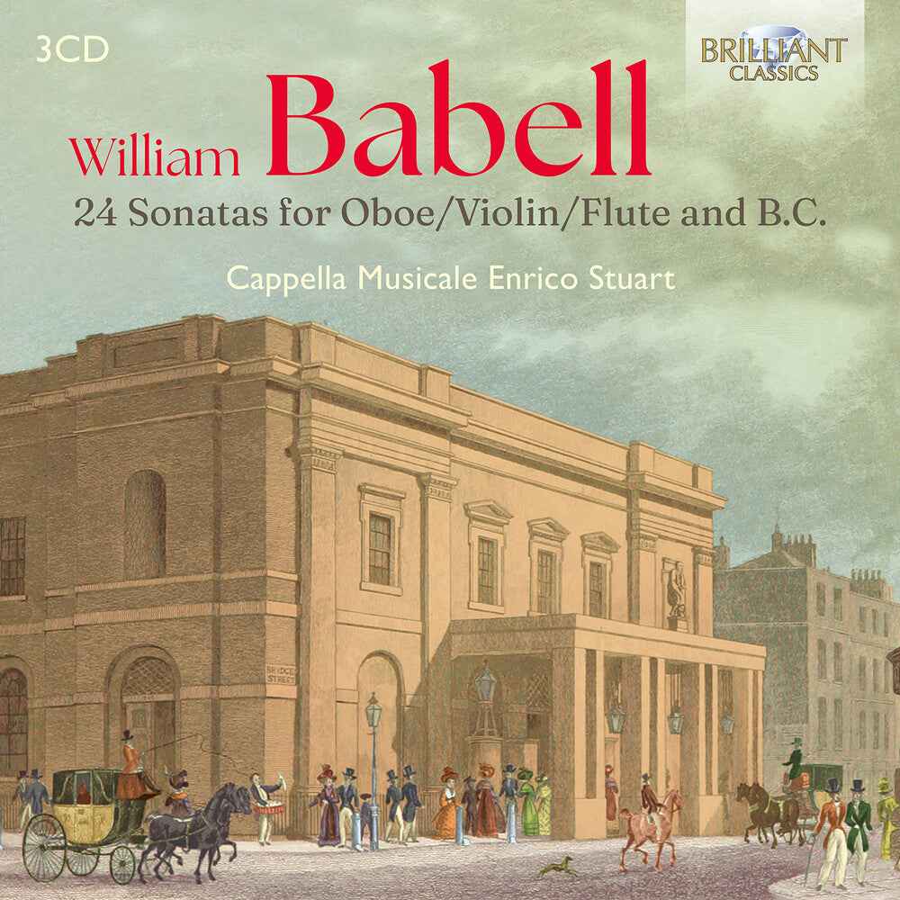 Pre-Order: Babell: 24 Sons For Oboe/Violin/Flute & B.C. [CD]
