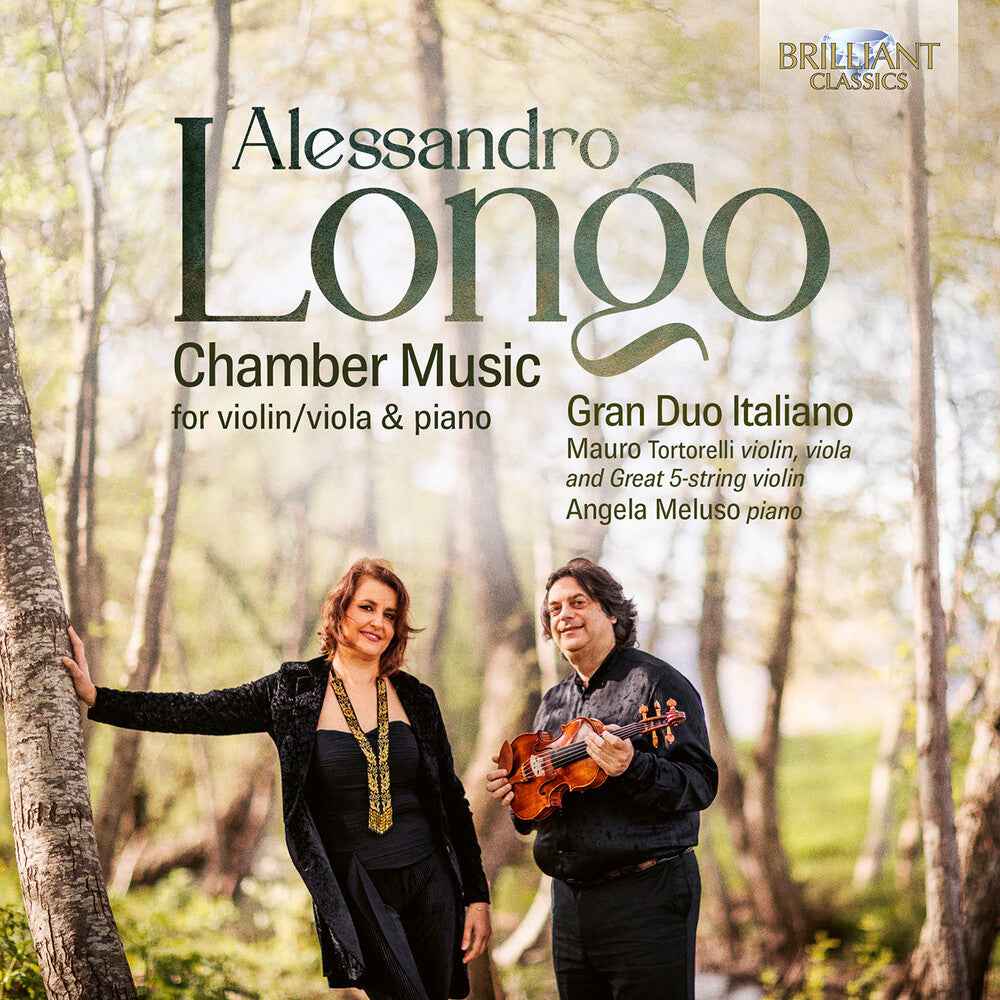 Pre-Order: Longo: Chamber Music For Violin/Viola & Piano [CD]