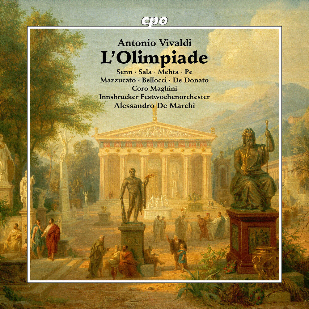 Pre-Order: Bruno De Sa - L'olimpiade Rv 725 [CD]