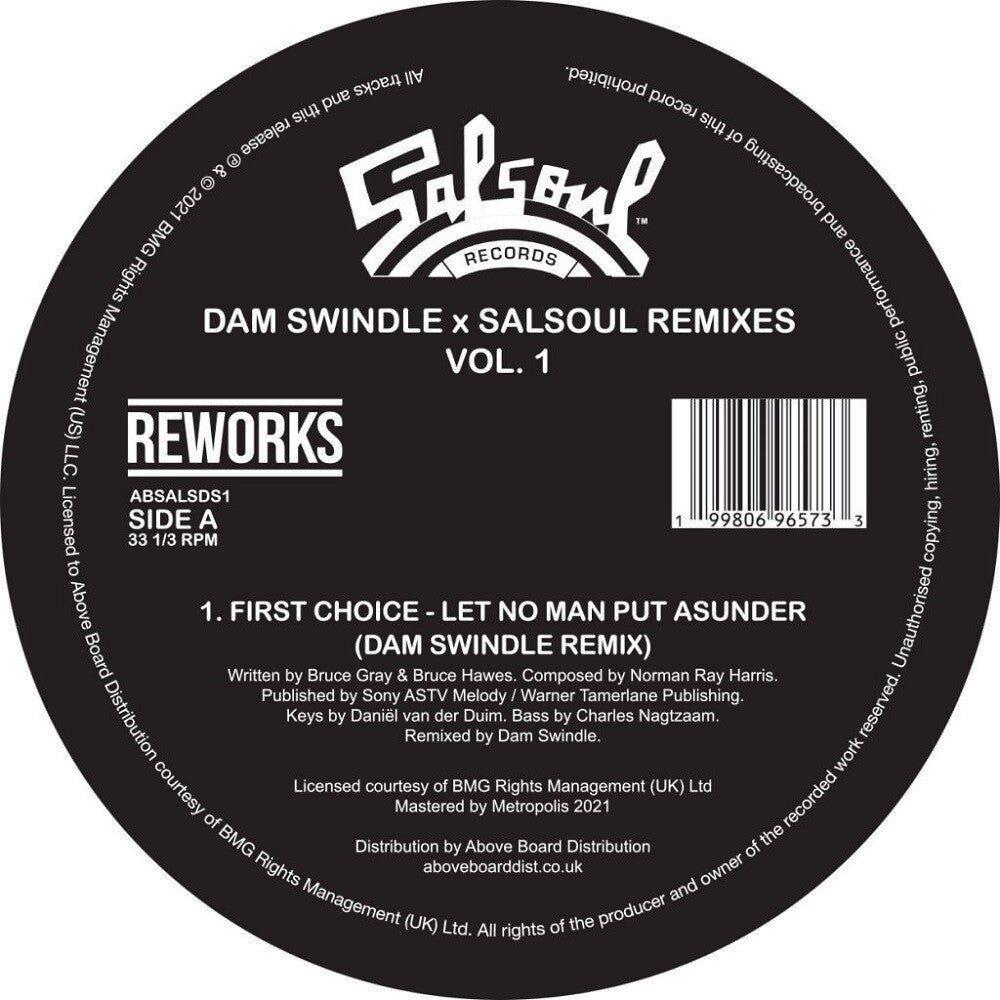 Salsoul Remixes Vol. 1 [12" Vinyl]