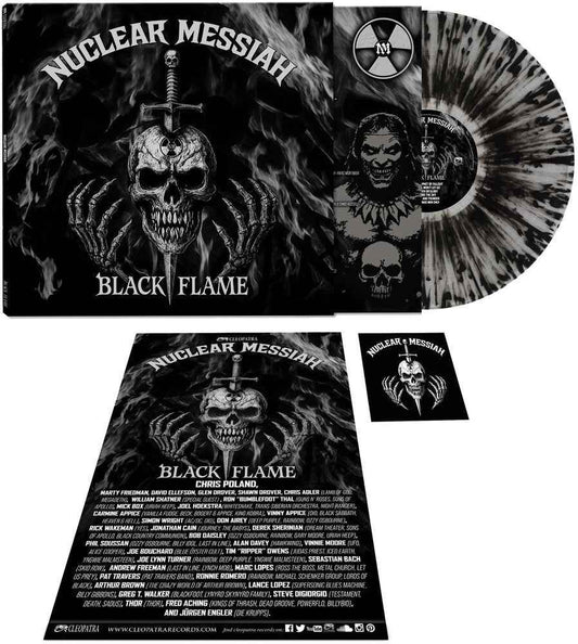 Black Flame [CLEAR/SILVER/BLACK SPLATTER]
