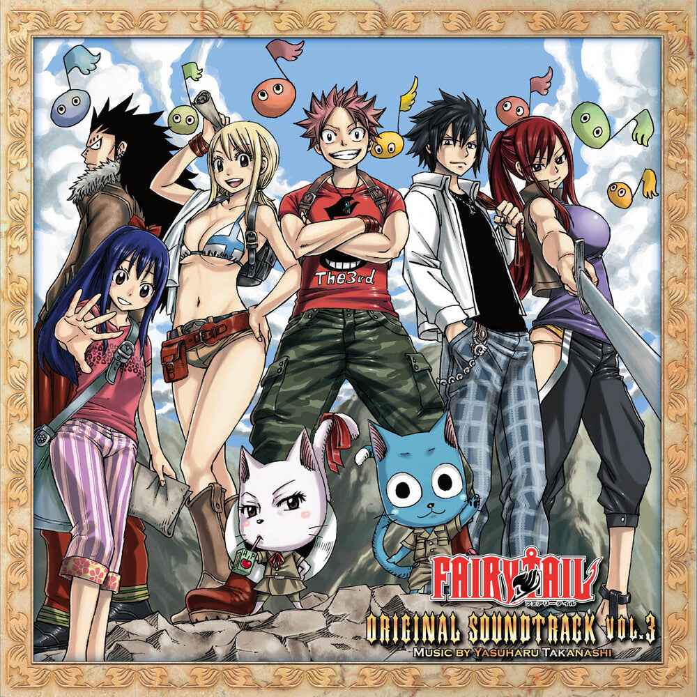 Pre-Order: Fairy Tail Vol.3 - O.S.T. [Colored Vinyl] (Ylw) (Aniv)