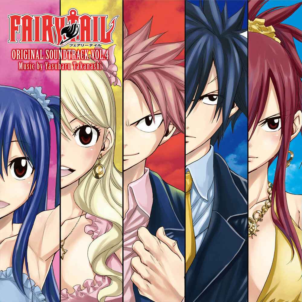 Pre-Order: Fairy Tail Vol.4 - O.S.T. (Box) [Colored Vinyl] (Red)