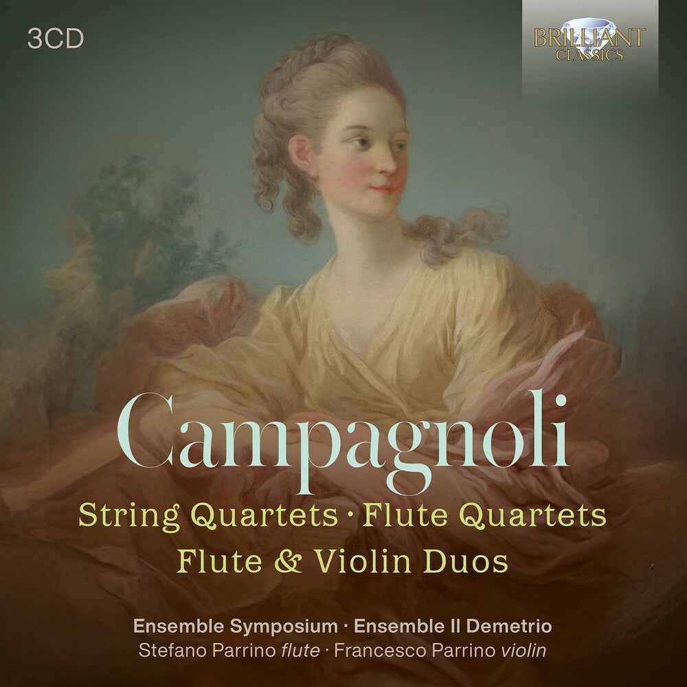 Pre-Order: Campagnoli: Str Qrts Flute Qrts Flute & Vn Duos [CD]