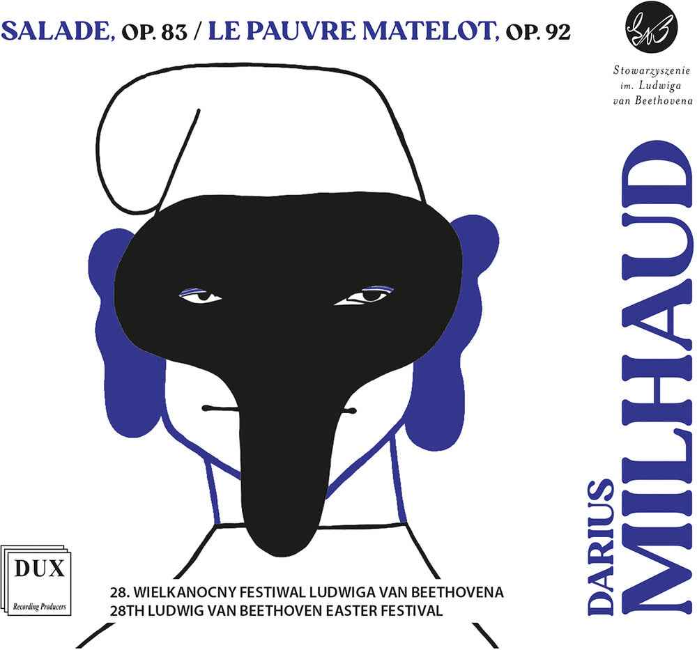 Pre-Order: Milhaud: Salade Op. 83 Le Pauvre Matelot Op. 92 [CD]