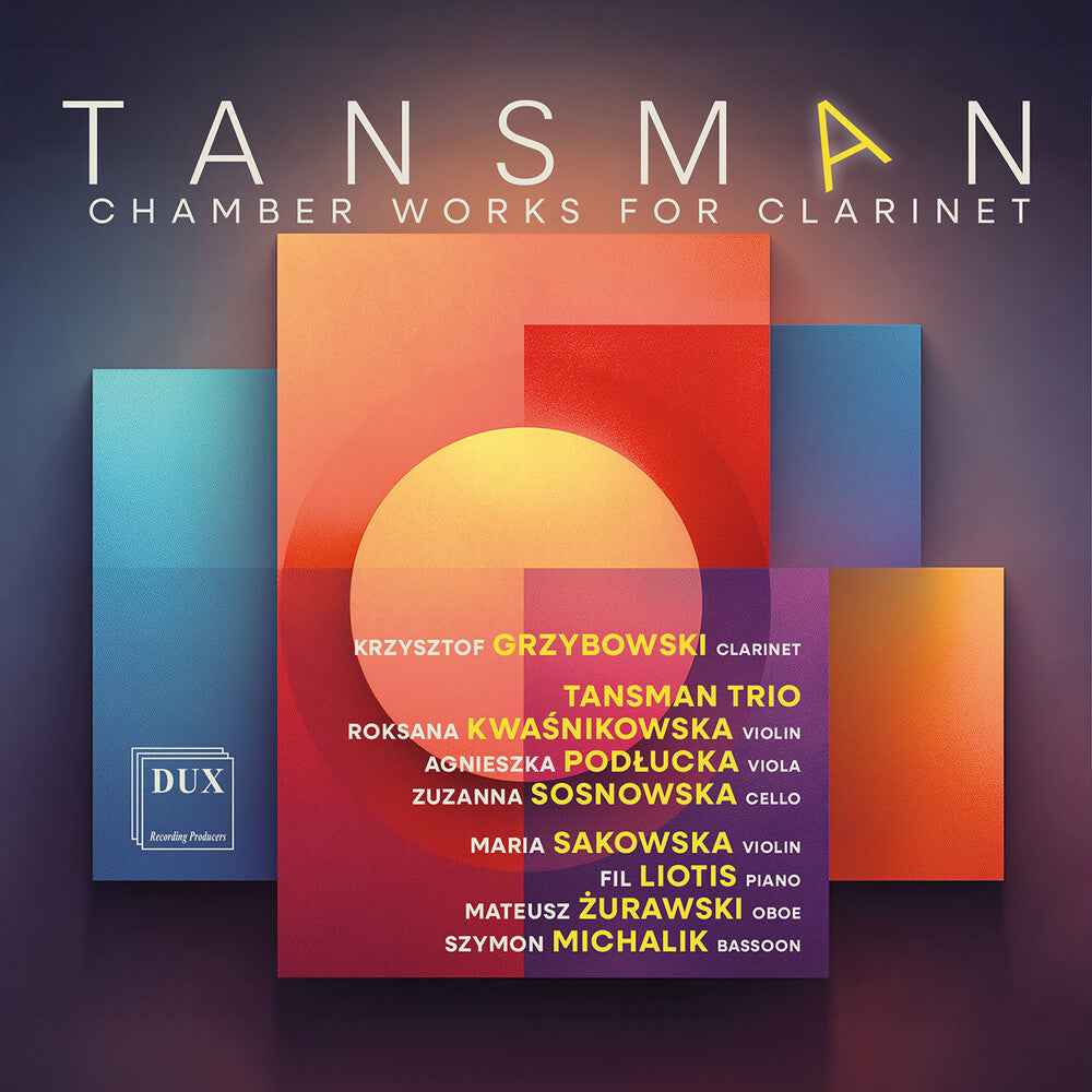 Pre-Order: Tansman: Chamber Works For Clarinet [CD]