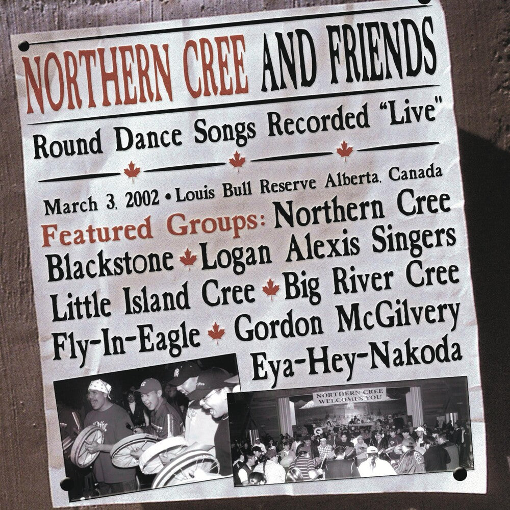 Northern Cree Singers - Round Dance Songs Recorded Live [CD]