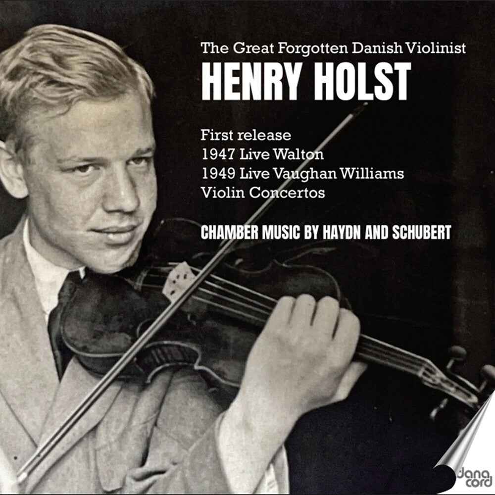 Pre-Order: Great Forgotten Danish Violinist Henry Holst [CD]