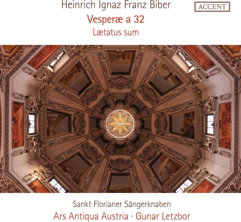Pre-Order: Heinrich Ignaz Franz Biber: Vesperae A 32 [CD]