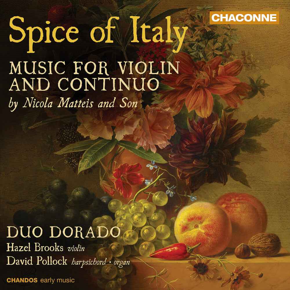 Pre-Order: Spice Of Italy - Music For Vn & Continuo By Nicola [CD]