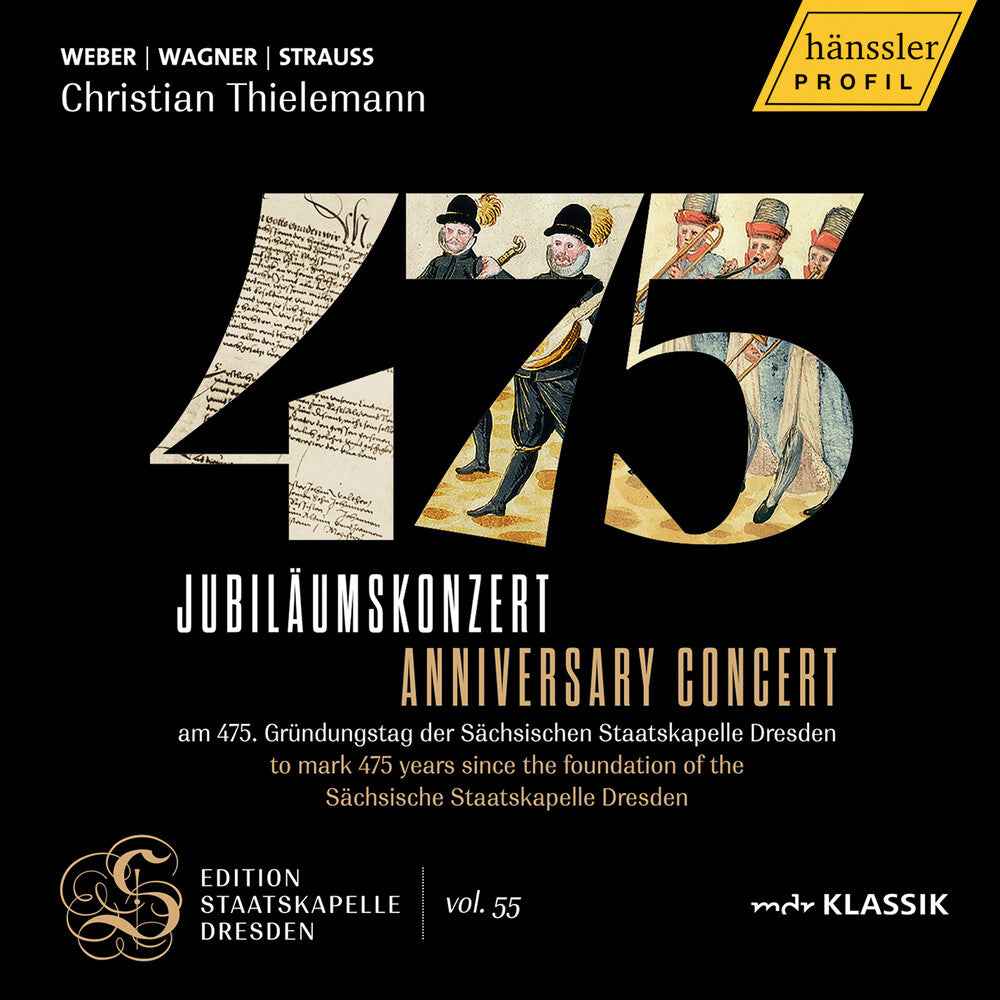 Pre-Order: 475 Staatskapelle Dresden - Aniv Concert - Live [CD]