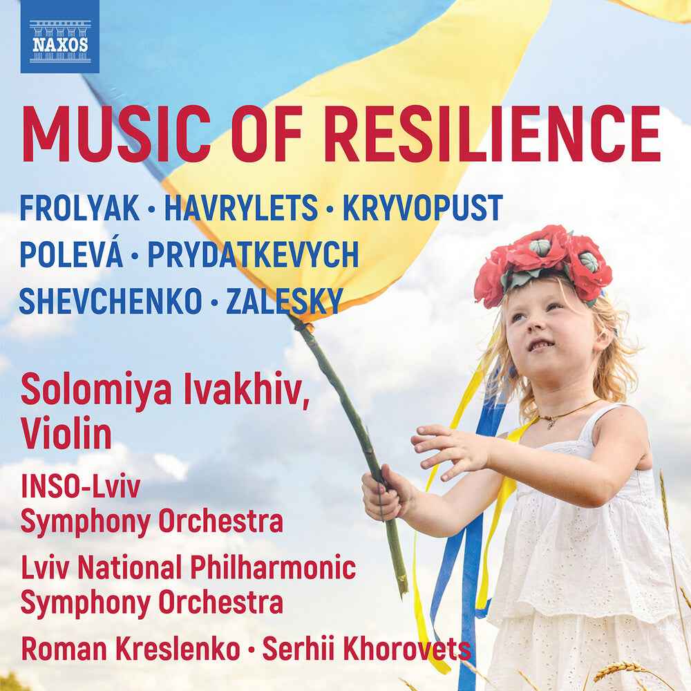 Pre-Order: Music of Resilience (frolyak / Havrylets / Kryvopust / Poleva / Prydatkevych / Shevchenko / Zalesky) [CD]