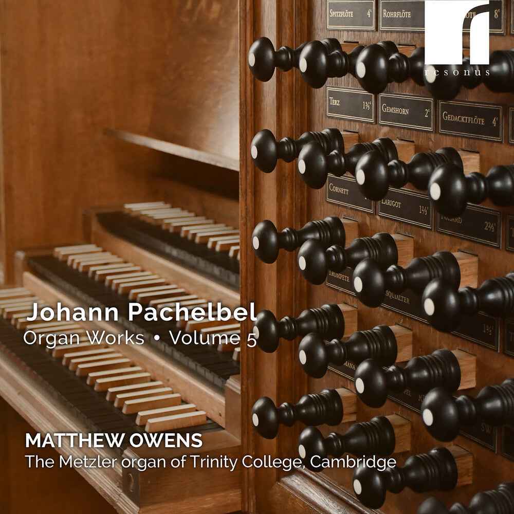 Pre-Order: Johann Pachelbel: Organ Works Volume 5 [CD]