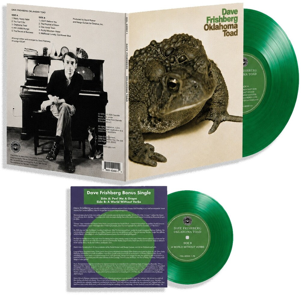 Pre-Order: Oklahoma Toad [Colored Vinyl] (Grn) (Wsv) [Reissue]