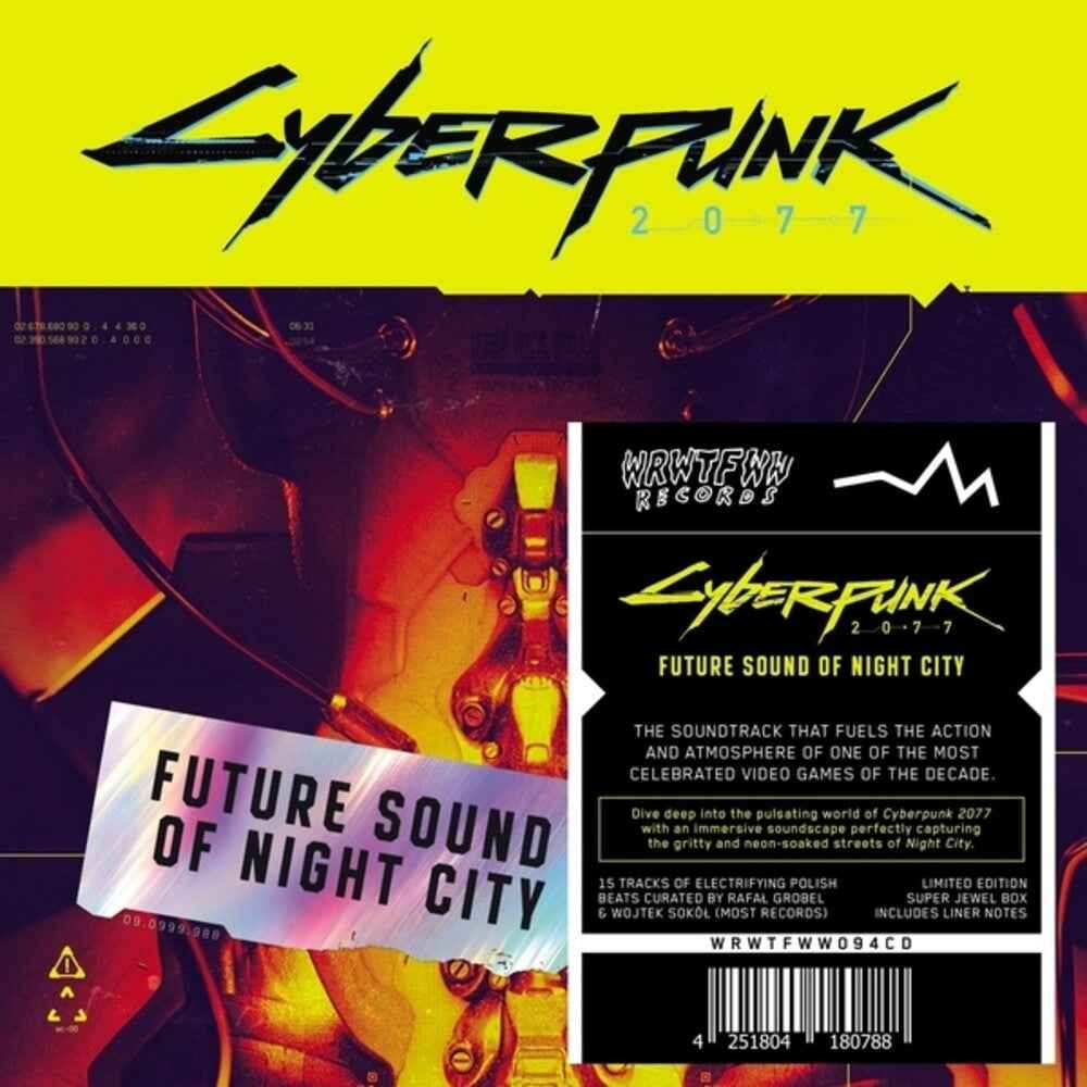 Pre-Order: Cyberpunk 2077: Future Sound of Night City [CD]