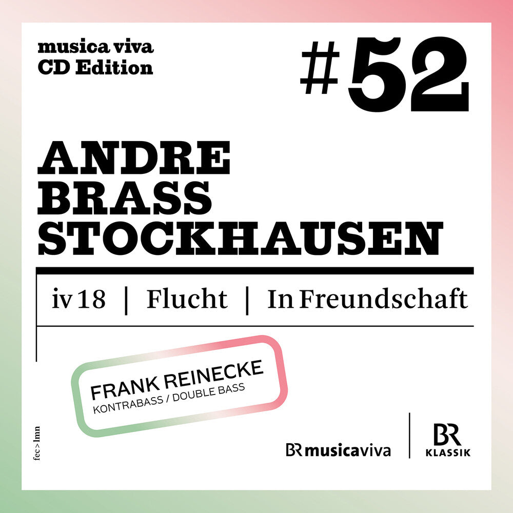 Pre-Order: 52 - Frank Reinecke [CD]