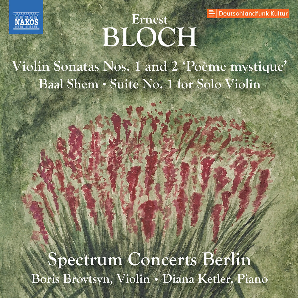 Pre-Order: Bloch: Vn Sons Nos. 1-2 Baal Shem Suite No. 1 [CD]