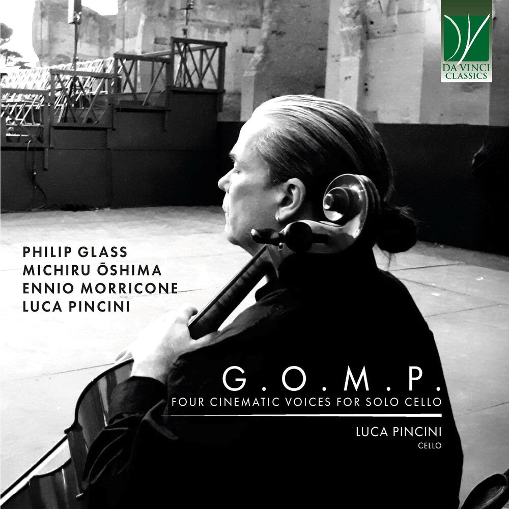 Pre-Order: G.o.m.p. - Four Cinematic Voices for Solo Cello [CD]