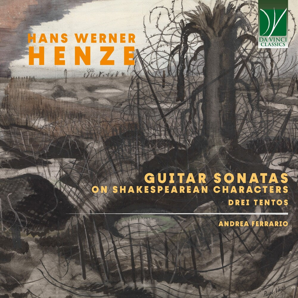 Pre-Order: Hans Werner Henze: Sonatas on Shakespearean Characters, Drei Tentos [CD]