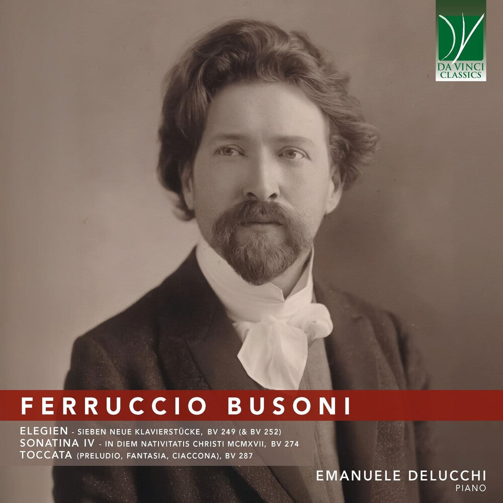 Pre-Order: Busoni: Elegien, Sonatina Iv, Toccata [CD]