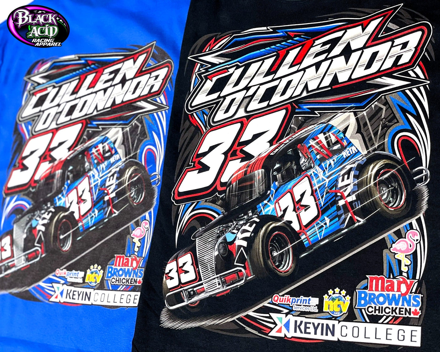 Custom Racing Apparel Setup - 3 Vehicles