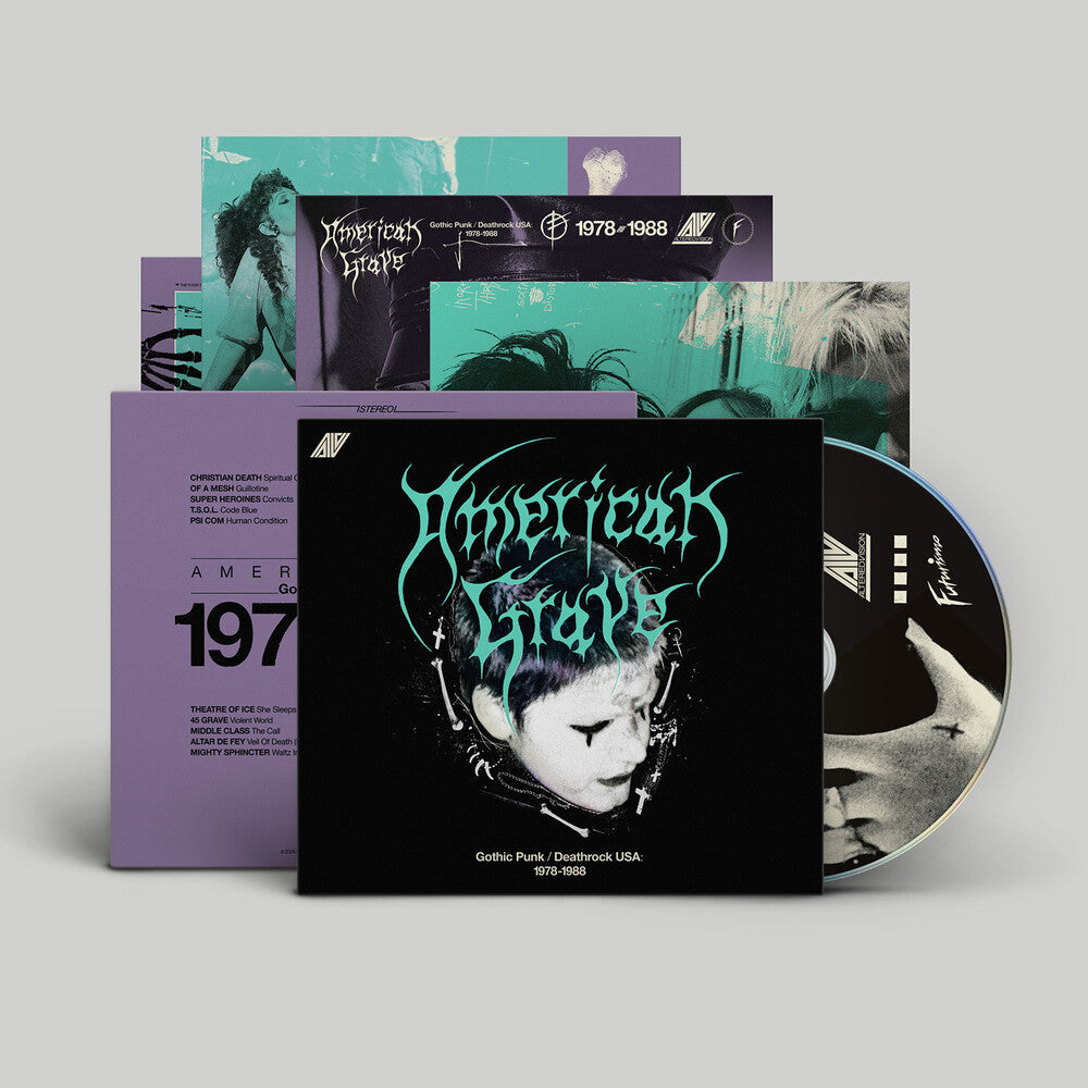 Pre-Order: American Grave (Gothic Punk / Deathrock Usa 78-88) [CD]