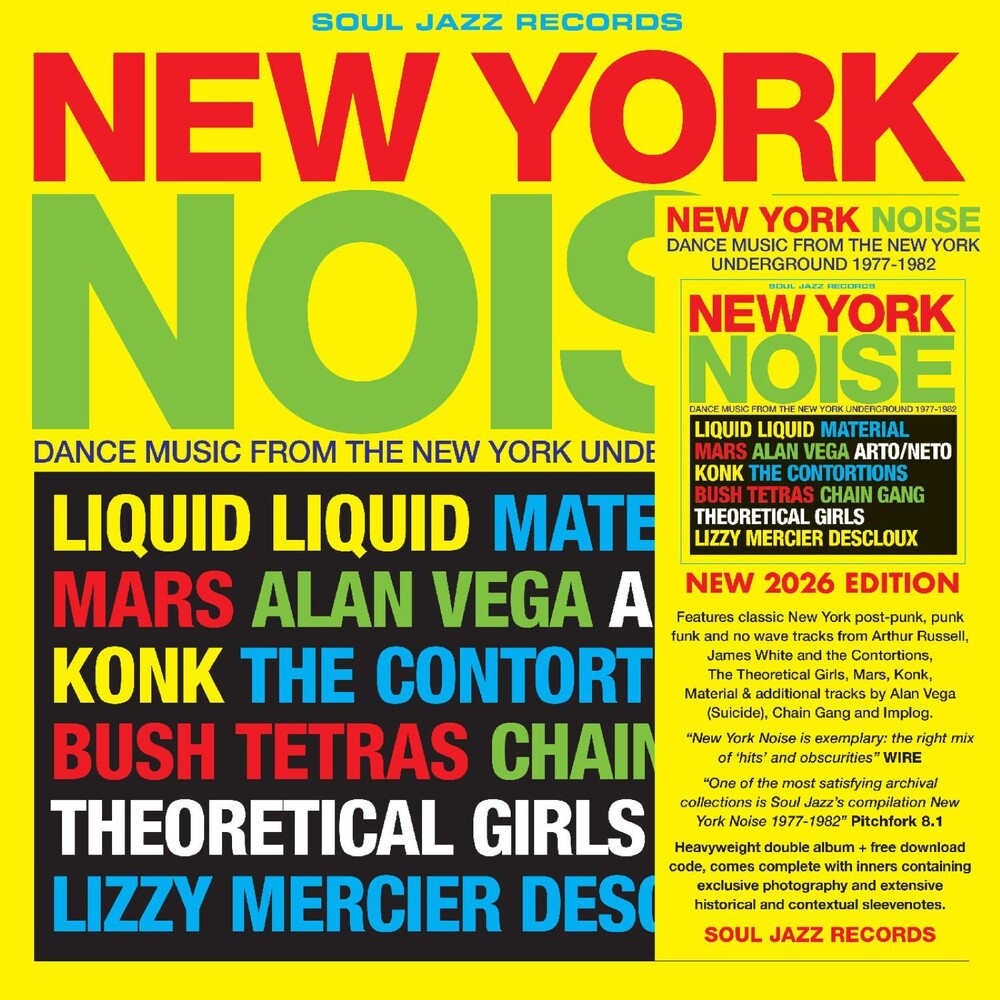 Pre-Order: New York Noise - Dance Music From the New York Underground 1978-82 [2LP]