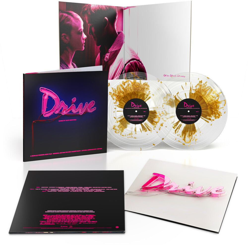 Pre-Order: Drive: Original Motion Picture Soundtrack - 15th Anniversary [Gold Splatter On Clear]