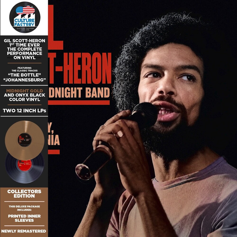 Pre-Order: Live At Berkeley '78 - Black/Gold (Blk) [Colored Vinyl]