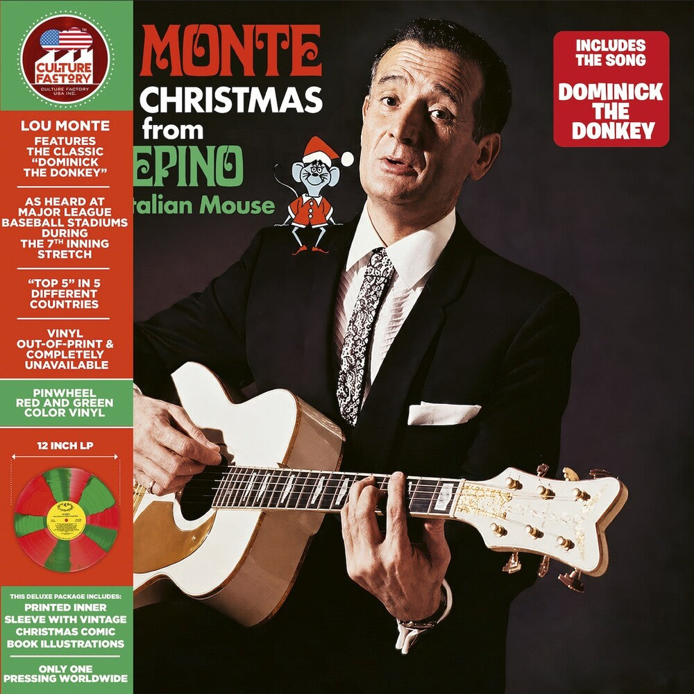 Pre-Order: Merry Christmas From Pepino The Italian Mouse [LP]