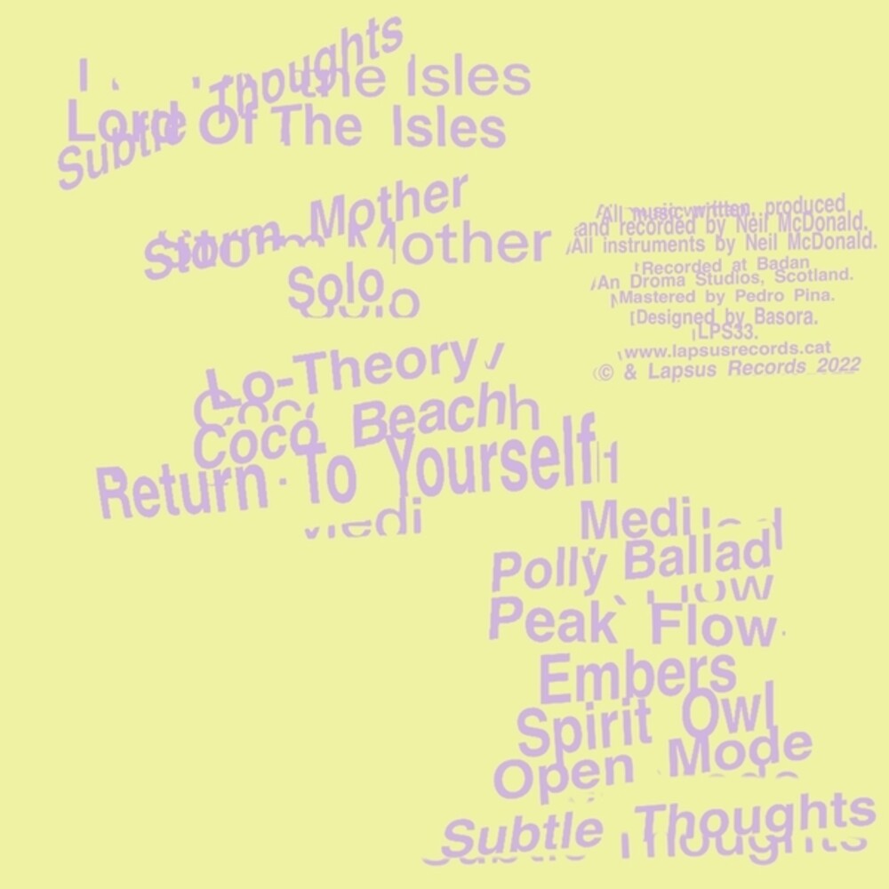 Pre-Order: Subtle Thoughts (Spla) [LP]
