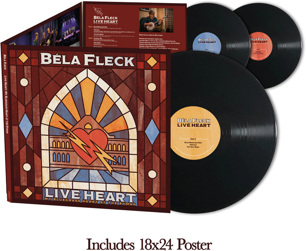 Pre-Order: Live Heart: My Bluegrass Heart at the Ryman [LP]