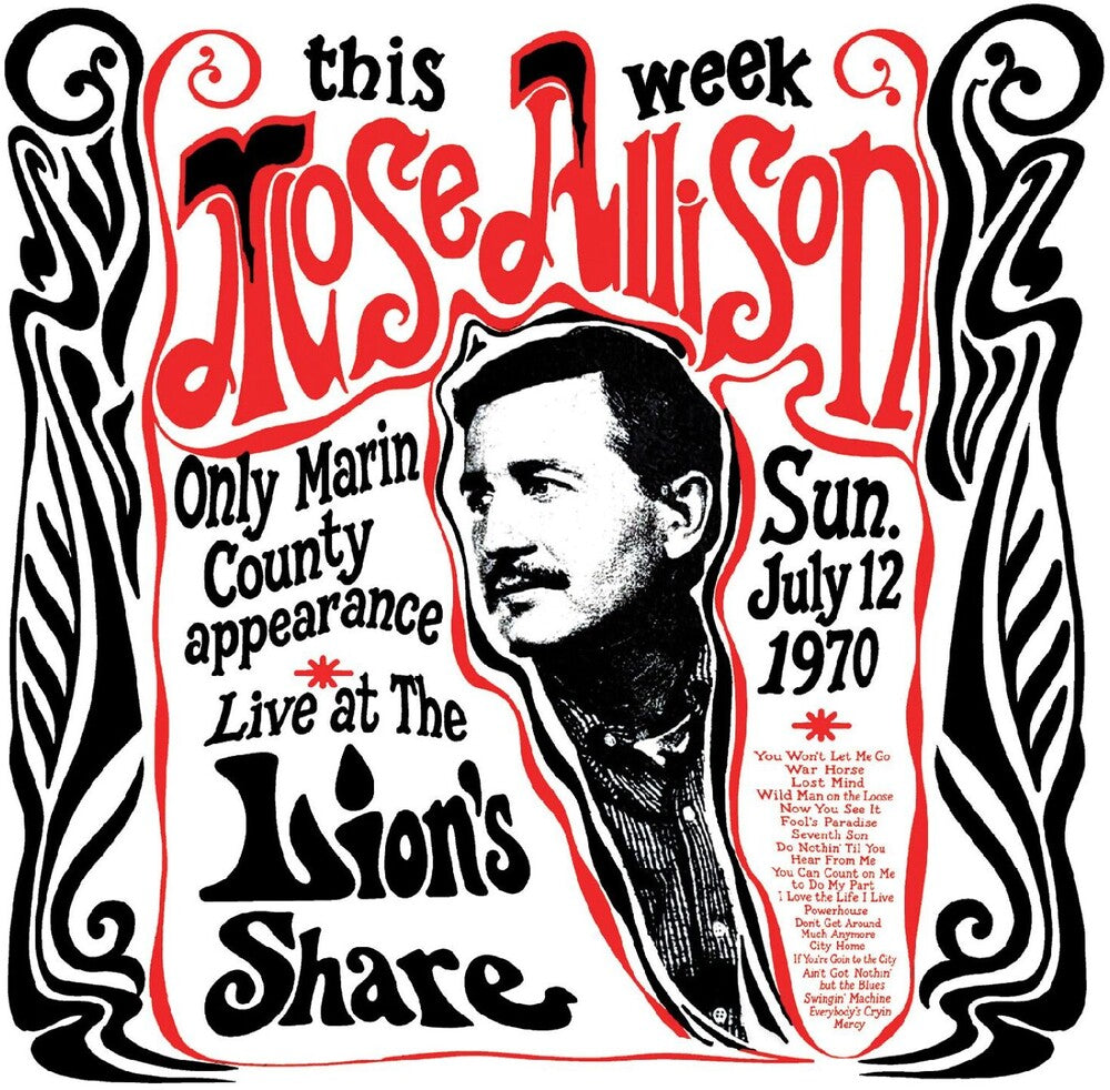 PRE-ORDER: Live At The Lion's Share July 12 1970 - Remastered [LP]