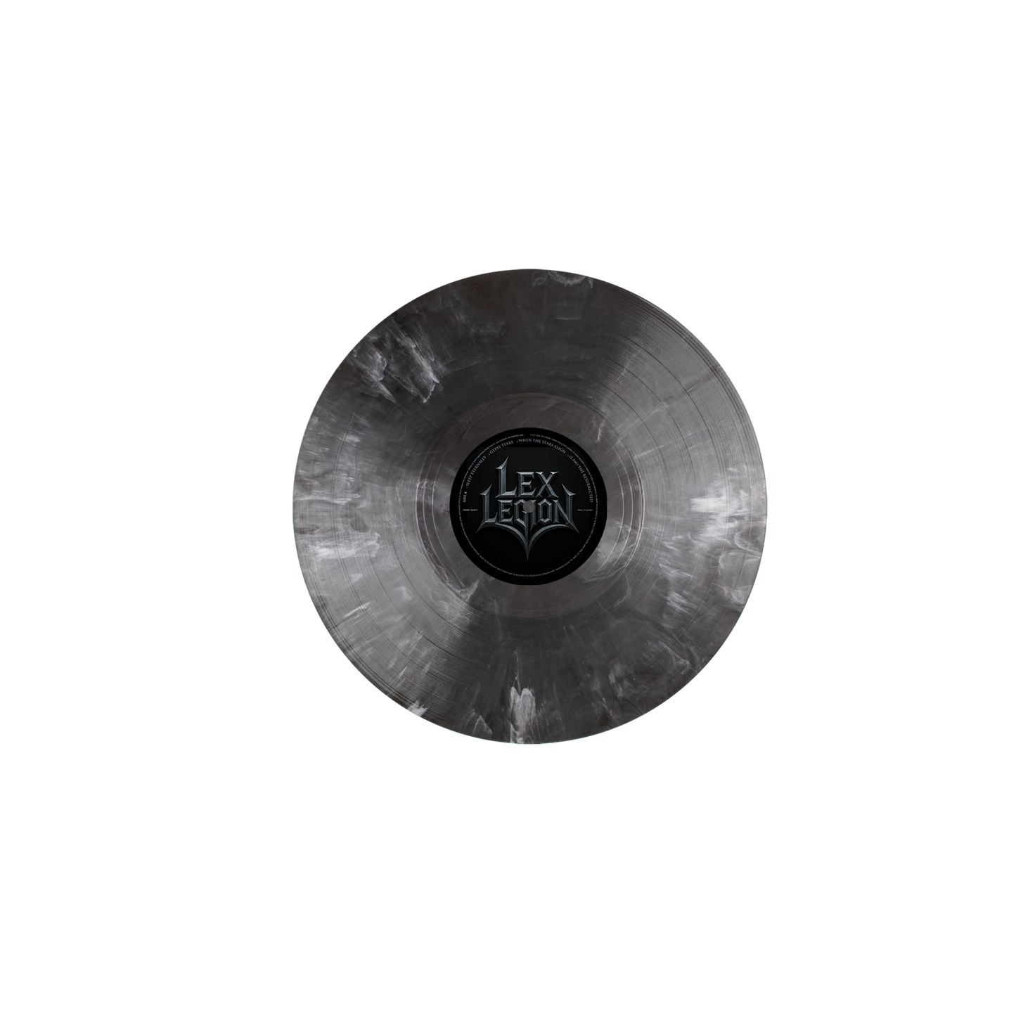 Lex Legion - “Lex Legion” on Silver Black Ice Vinyl
