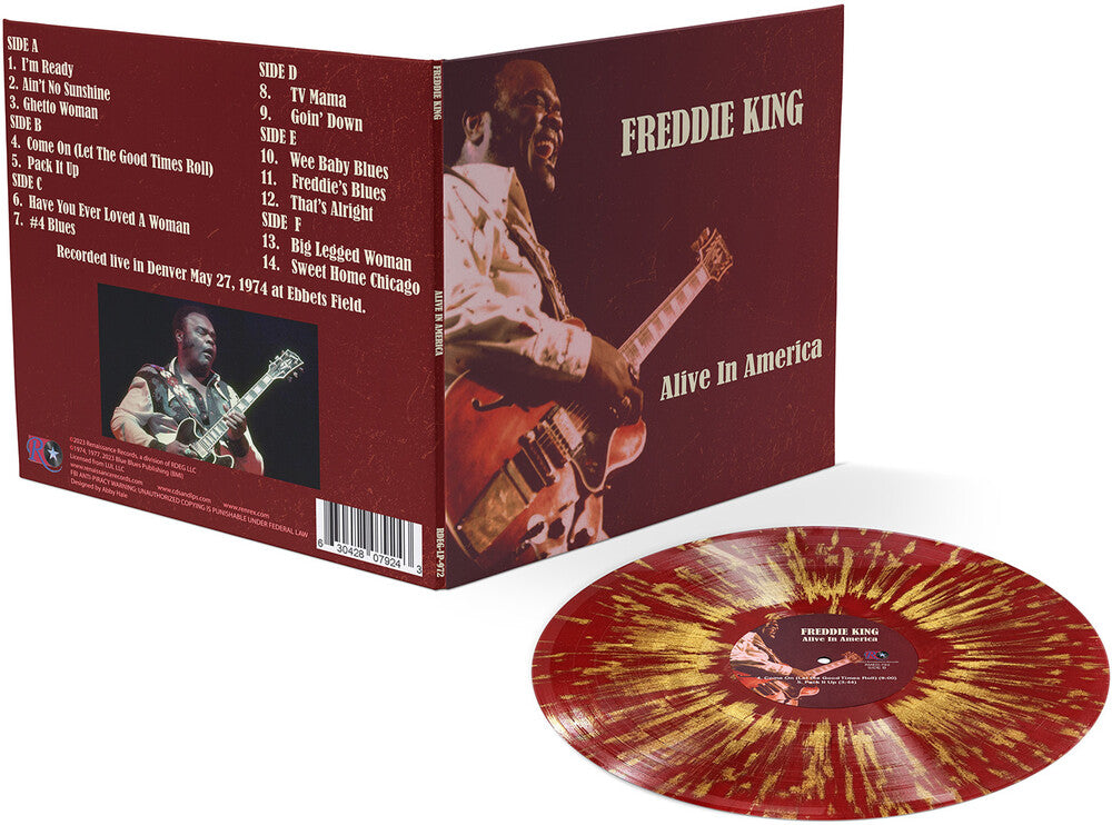 Pre-Order: Alive In America - Gold/Red [Colored Vinyl] (Gate) (Gol)