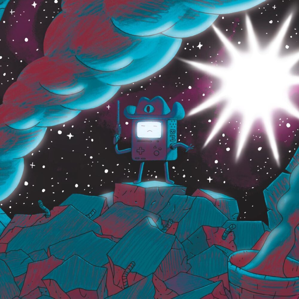 PRE-ORDER: Adventure Time: Distant Lands Bmo's Mixtape (gilligan Moss Mix/groovy Cosmic Splatter Vinyl) [LP]