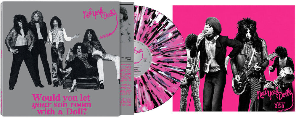PRE-ORDER: Would You Let Your Son Room With A Doll [Black Clear Pink White Splatter]