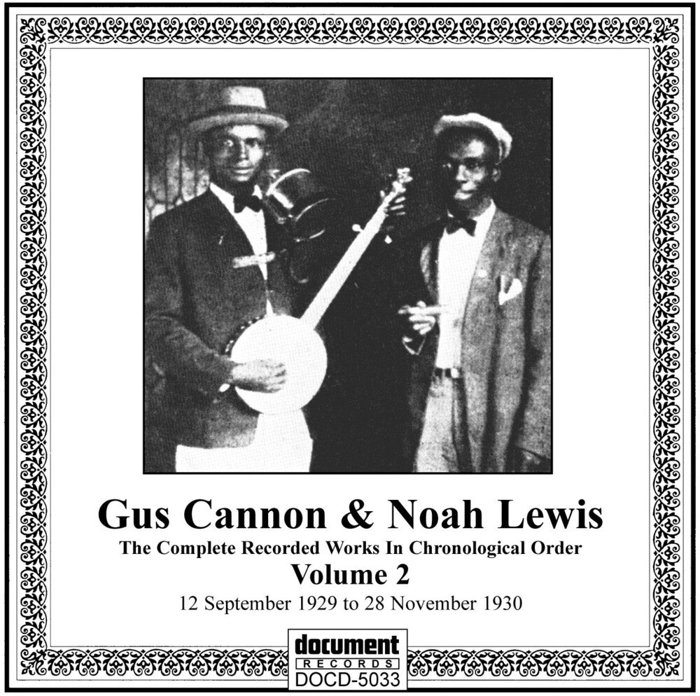 Cannon/Lewis - Vol. 2-(1929-30) [CD]