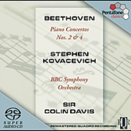 L.V. Beethoven - Piano Concertos 2 & 4 [CD]