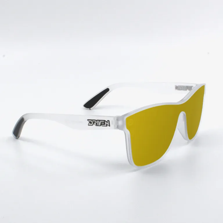 Driven Sunglasses - Slide Job Matte Clear
