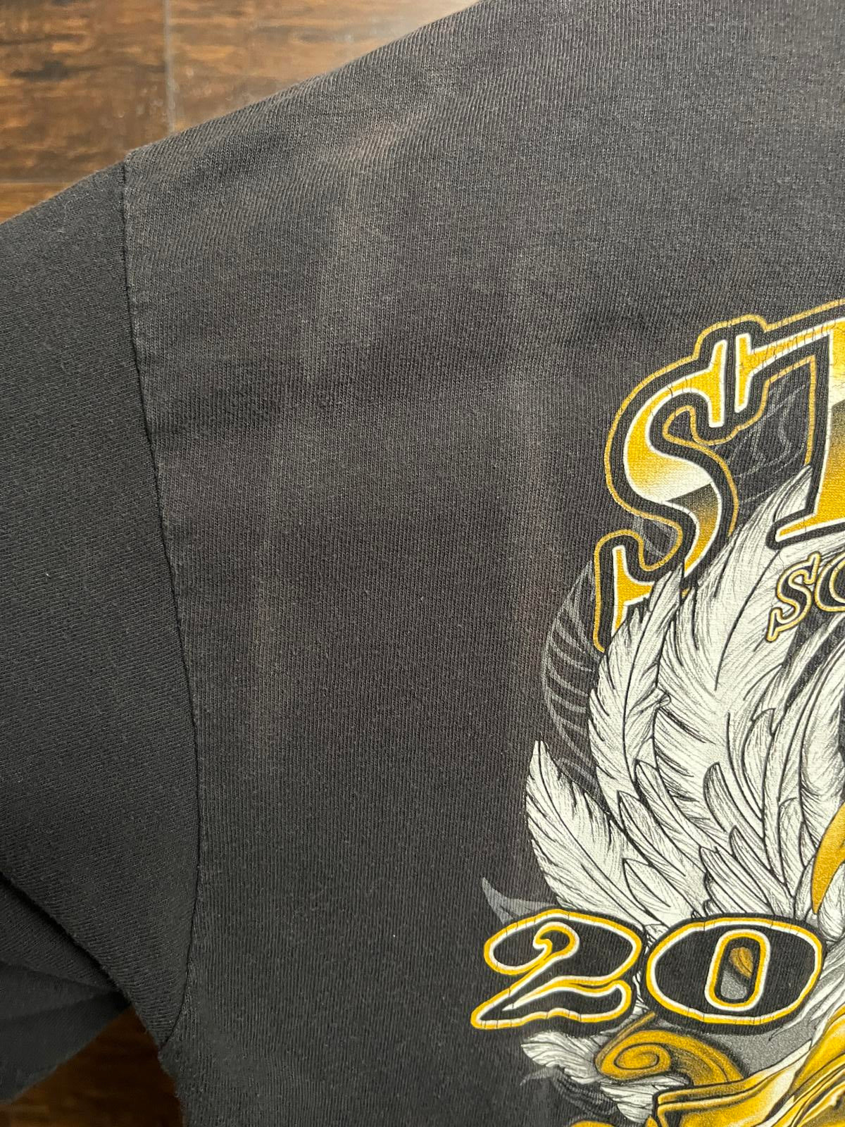 Faded Sturgis Biker Tshirt South Dakota Black Hills Rally XL