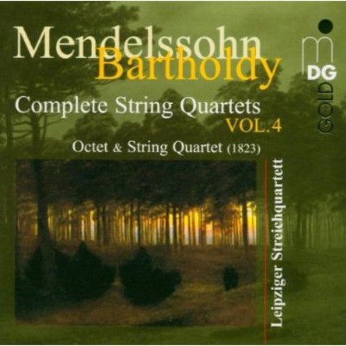F. MENDELSSOHN - Complete String Quartets 4 Music CD